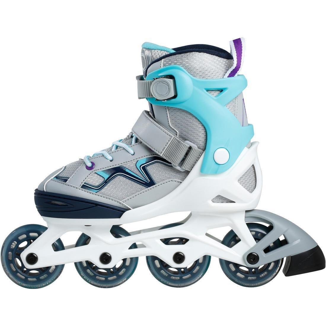 UK C10.5-13 - EU 29-32  Fit 3 Kids' Fitness Skates, Dark Blue, , large image number 2