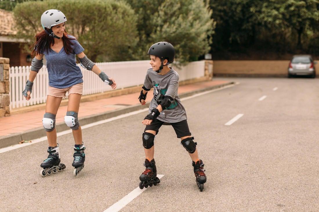 UK C10.5-13 - EU 29-32  Fit 3 Kids' Fitness Skates, Dark Blue, , large image number 9