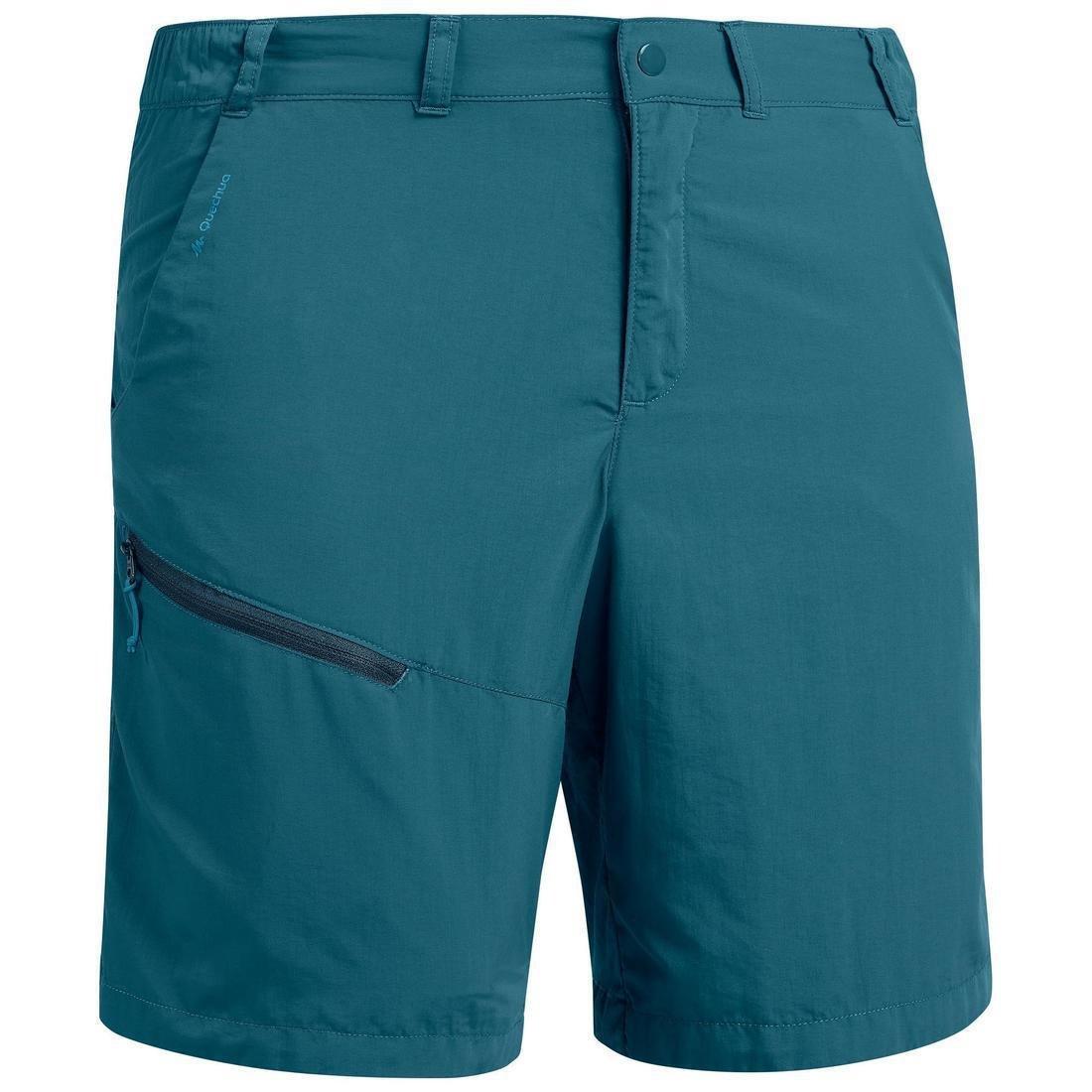 mens Mountain Walking Shorts Mh100, Blue, , large image number 1