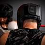OUTSHOCK - 55-59 Cm Adult Boxing Open Face Headguard 900, Black