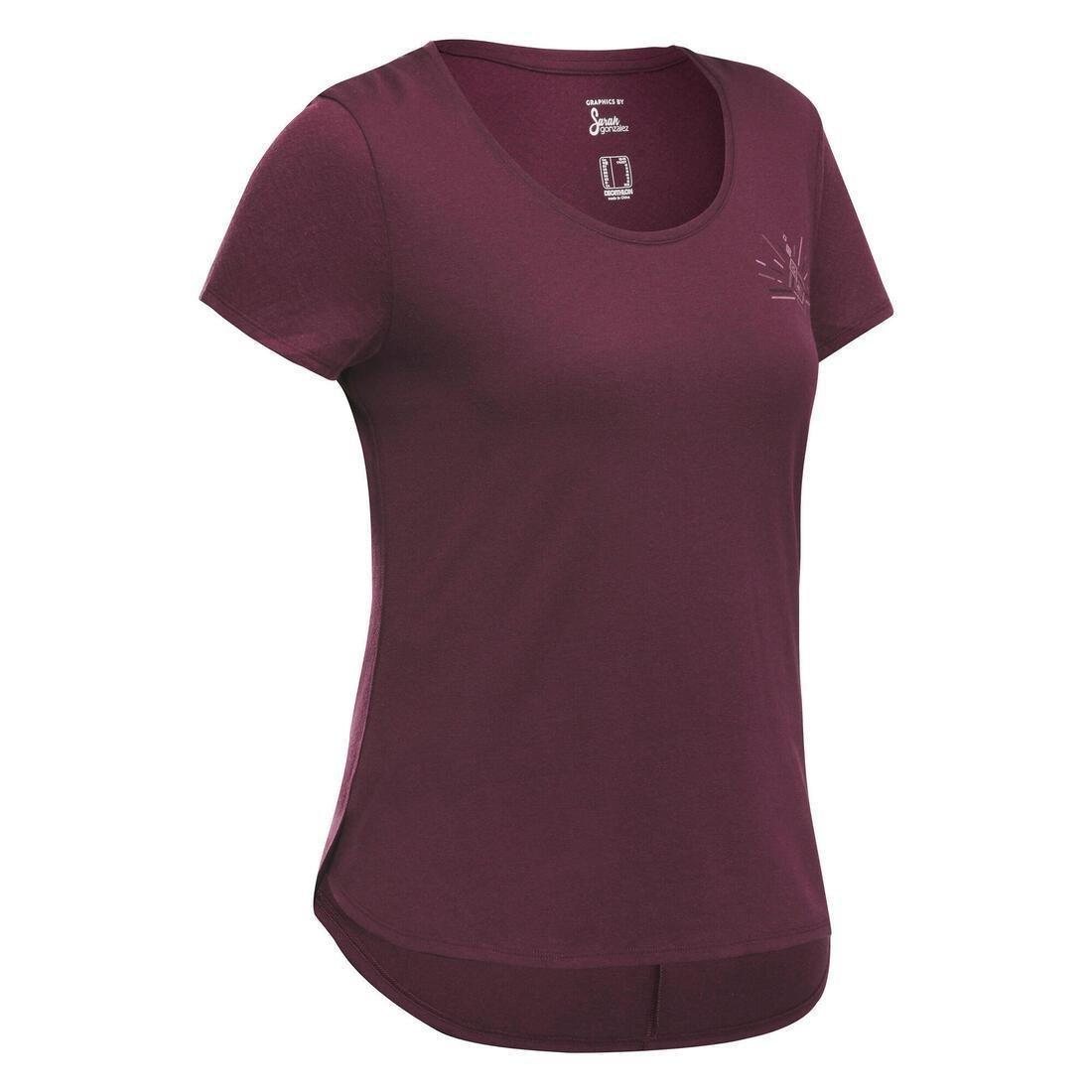 Medium  Women's Country Walking T-shirt - NH500, White, , large image number 6