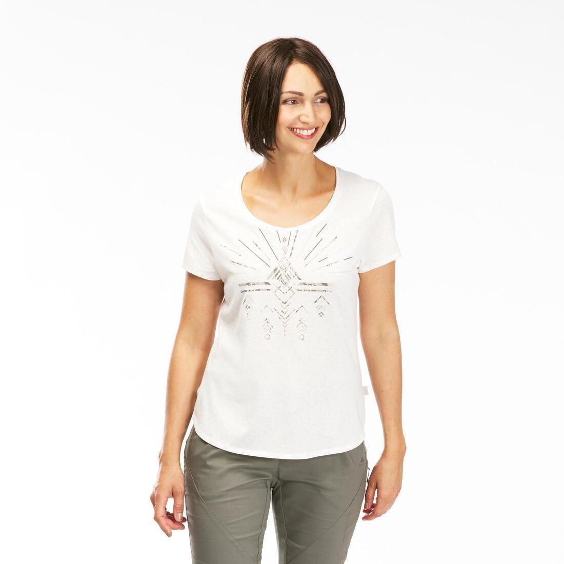 Large  Women's Country Walking T-shirt - NH500, Blue Grey, , large image number 13