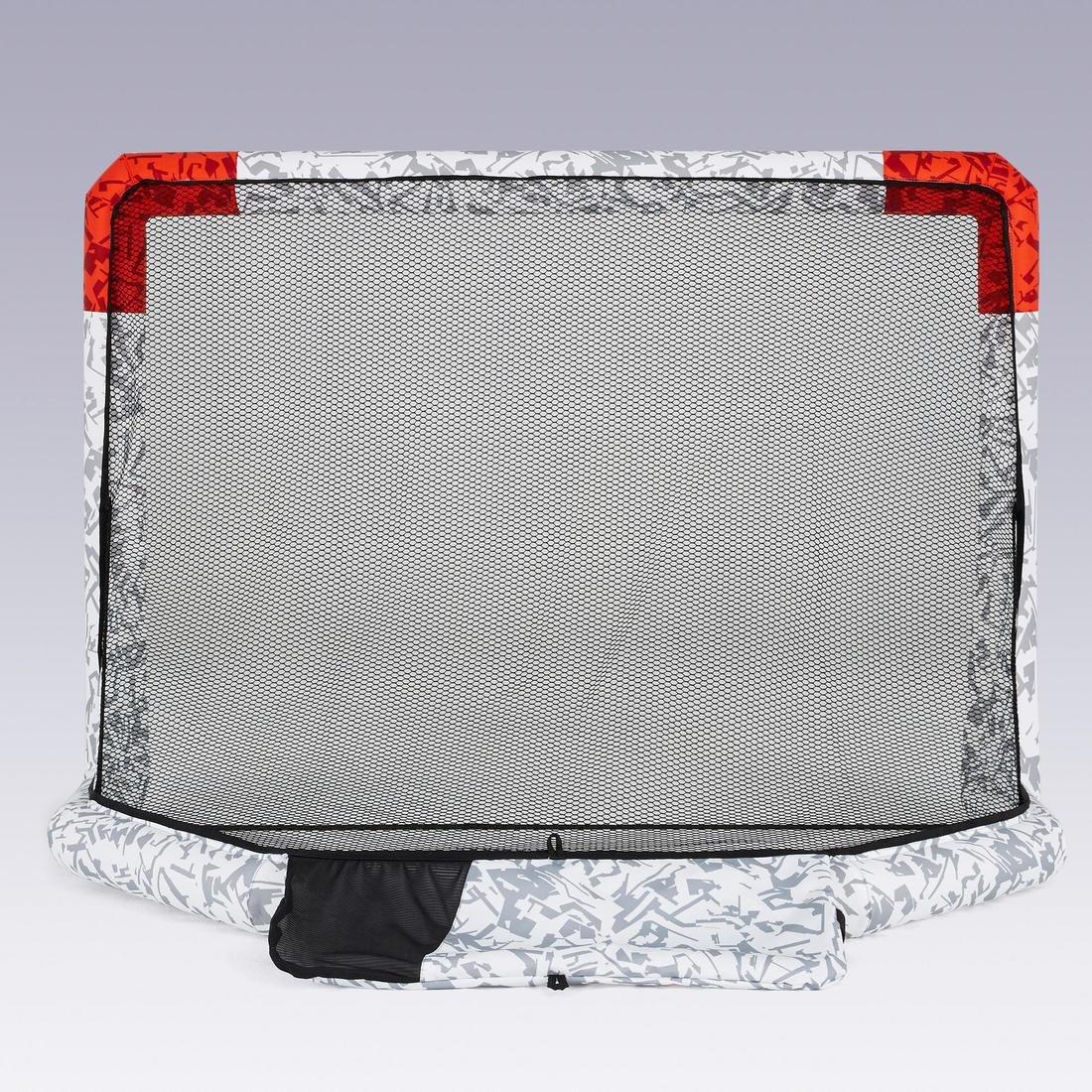 مرمى كرة قدم قابل للنفخ، أبيض، مقاس S, , large image number 2