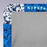 KIPSTA - مرمى كرة قدم قابل للنفخ، أبيض، مقاس S