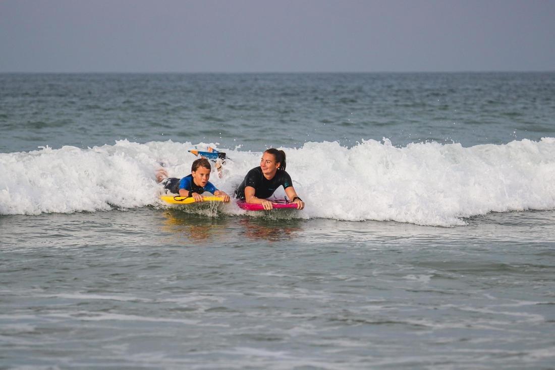 36  100 Bodyboard With Wrist Leash, Petrol Blue, , large image number 0