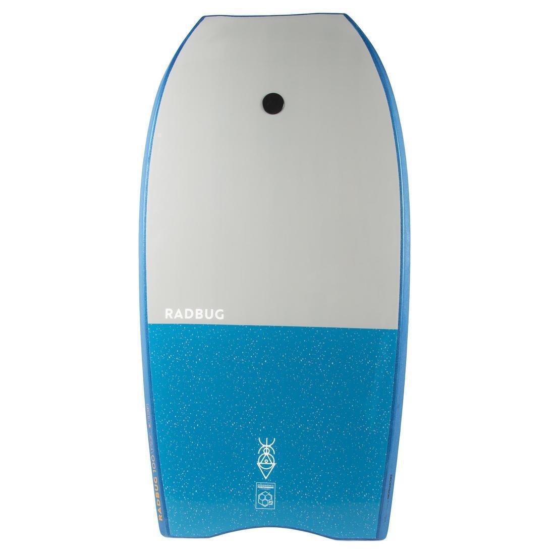 36  100 Bodyboard With Wrist Leash, Petrol Blue, , large image number 4