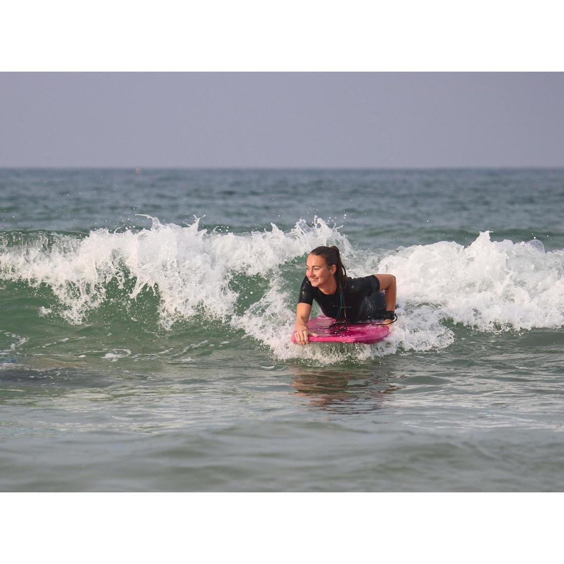 36  100 Bodyboard With Wrist Leash, Fuchsia, , large image number 3