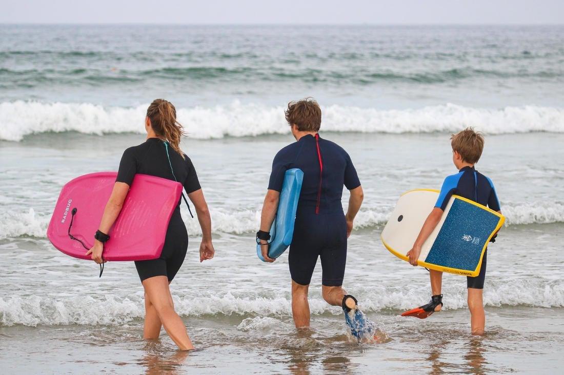 36  100 Bodyboard With Wrist Leash, Fuchsia, , large image number 10