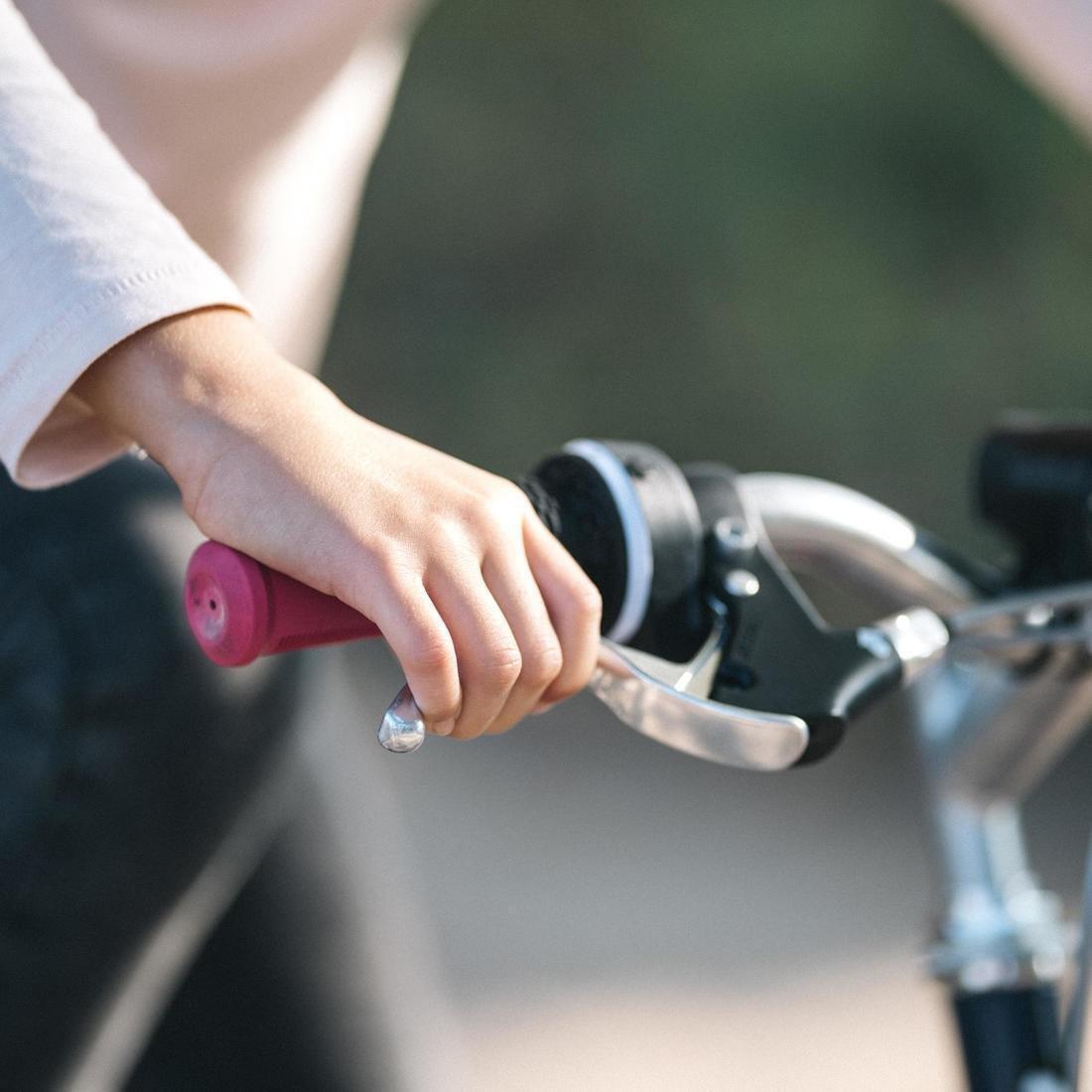 Original 500 Kids' Hybrid Bike 9-12 24, Teal Green, No Color, large image number 5