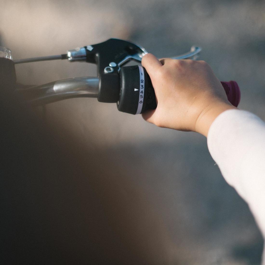 Original 500 Kids' Hybrid Bike 9-12 24, Teal Green, No Color, large image number 7