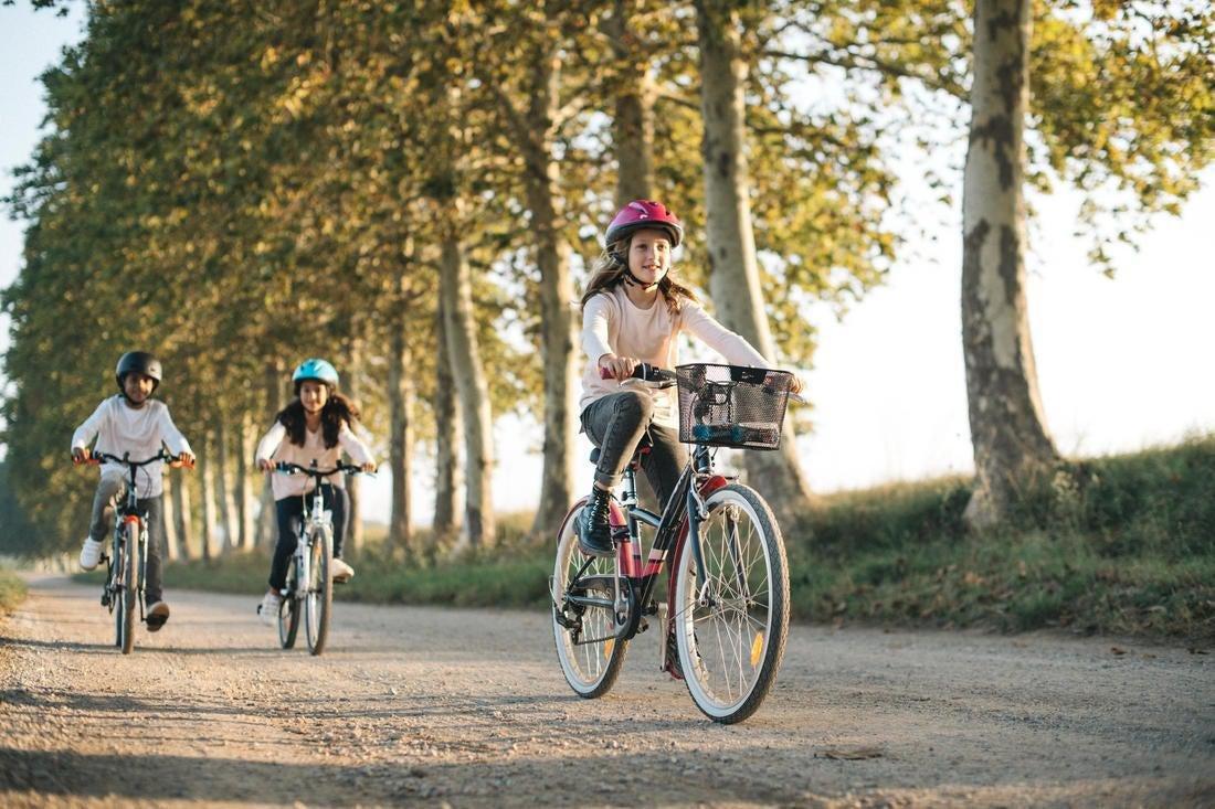 Original 500 Kids' Hybrid Bike 9-12 24, Teal Green, No Color, large image number 13