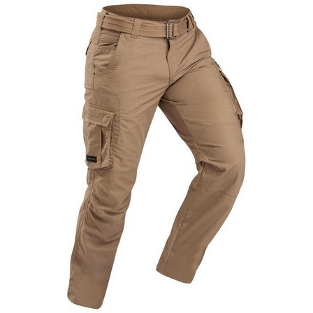 FORCLAZ - Large  Men's Trekking Trousers - Travel 100, Brown