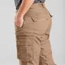FORCLAZ - Large  Men's Trekking Trousers - Travel 100, Brown