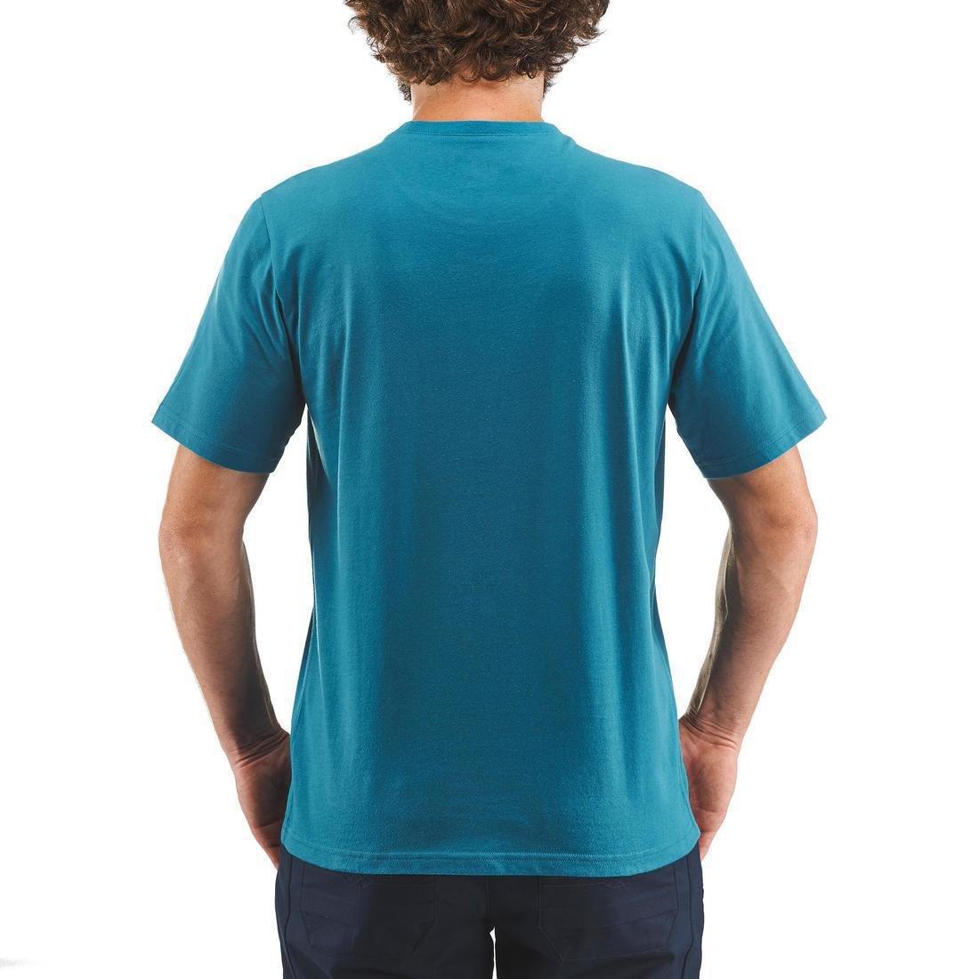 Large  TechTIL 100 Short-Sleeved Hiking T-Shirt - Mottled, Khaki, , large image number 12