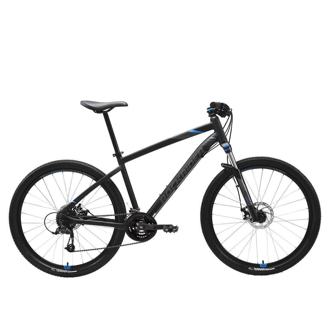 XL - 185-200cm  27.5 Mountain Bike ST 520 V2 - Black, Black, No Color, large image number 0