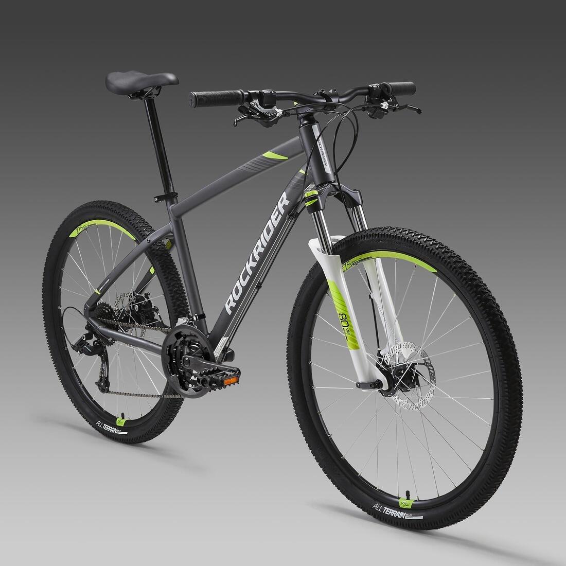 XL - 185-200cm  27.5 Mountain Bike ST 520 V2 - Black, Black, No Color, large image number 12