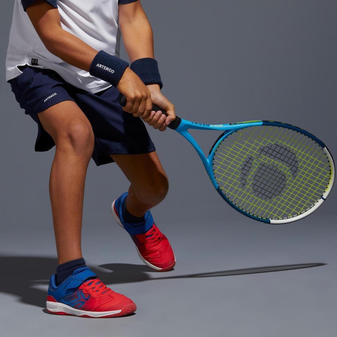 10-11Y  Boys' Tennis Shorts TSH500, Navy Blue, , large image number 7