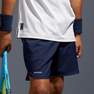 ARTENGO - 8-9Y  Boys' Tennis Shorts TSH500, Navy Blue