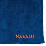 NABAIJI - فوطة فائقة النعومة من الألياف الدقيقة، أزرق بترولي، مقاس L بطول 80 × 130 سم