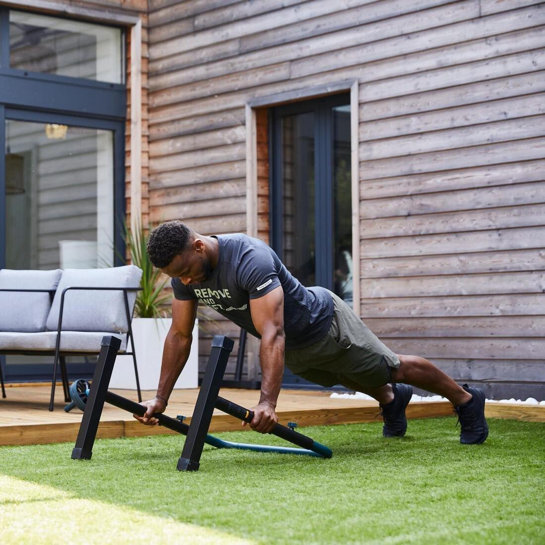 Adjustable Dip Bar Training Station 100, navy, , large image number 11