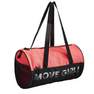 DOMYOS - 15L  Compact Cardio Training Fitness Barrel Bag, Fluo Coral Pink