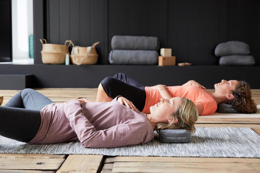 Fabric Yoga Block/Cushion - Grey, , large image number 5