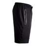 KIPSTA - Large  F500Z Adult Football Shorts With Zip Pockets, Black