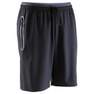 KIPSTA - Medium  Adult Football Shorts With Zip Pockets F500Z, Black