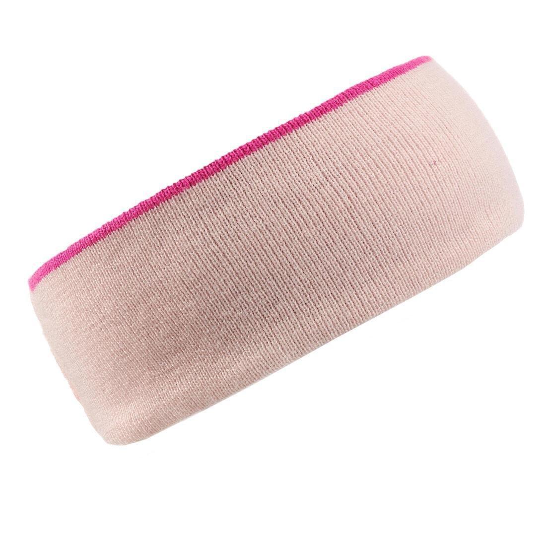 Children's Reverse Skiing Headband, Fuchsia, , large image number 1
