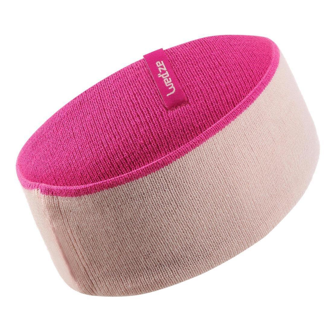 Children's Reverse Skiing Headband, Fuchsia, , large image number 3