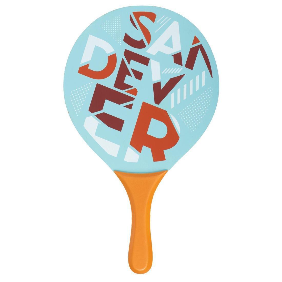 Beach Tennis Bat Set Woody Sand, Blue, , large image number 12