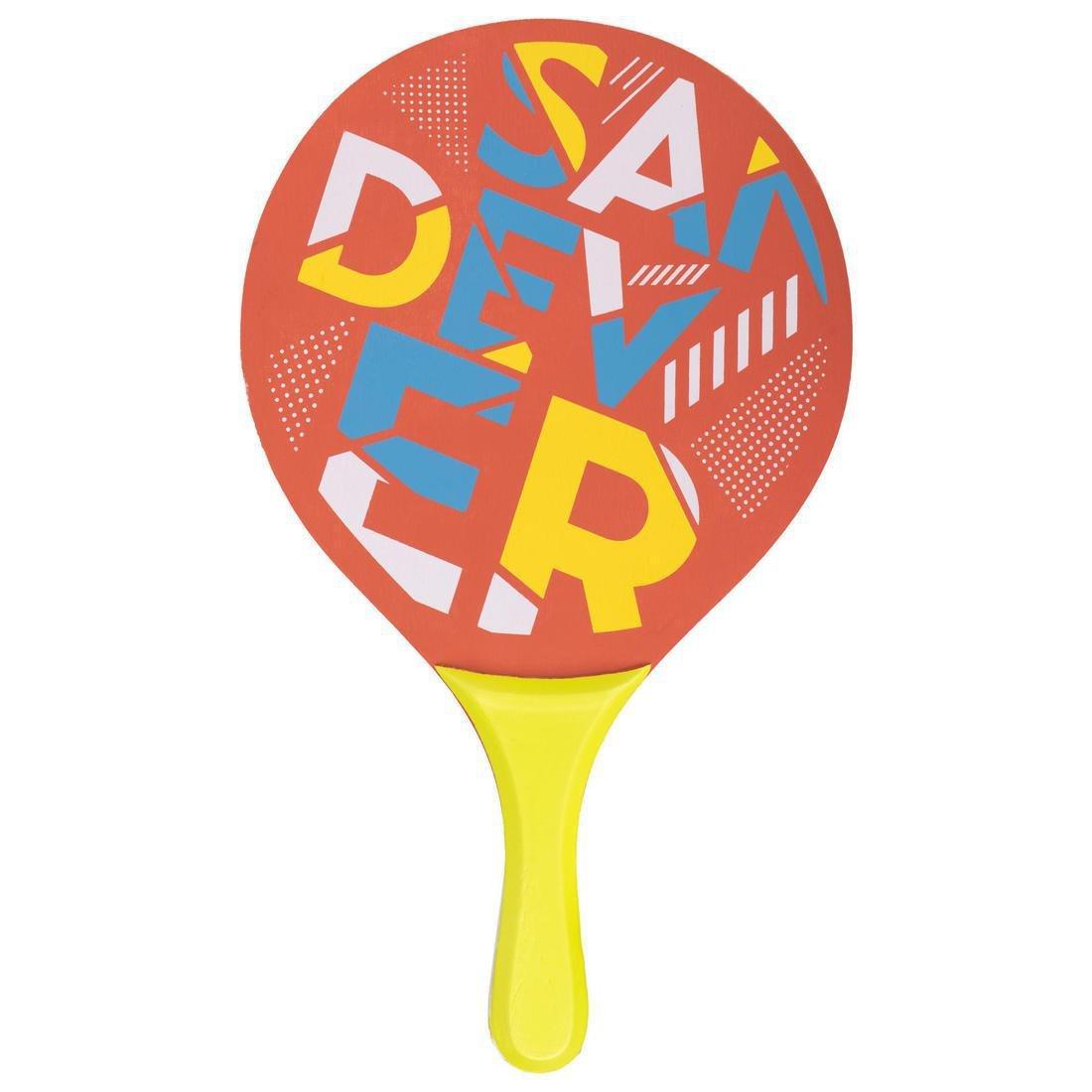 Beach Tennis Bat Set Woody Sand, Blue, , large image number 13