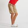 INESIS - 3XL Men's Golf Shorts Mw500, Sand