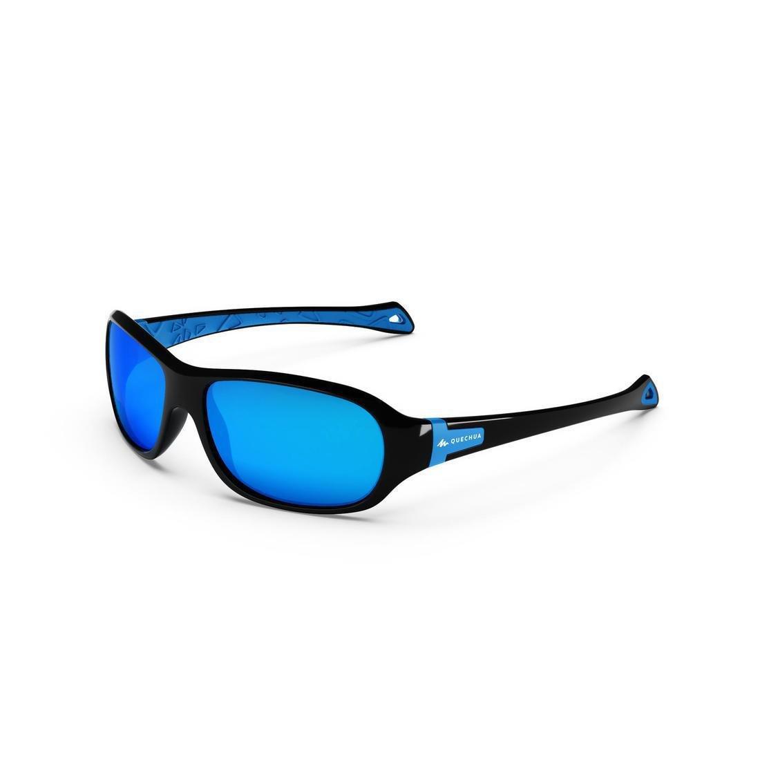 Child's Category 4 Sunglasses - 6-10 Years, Black, , large image number 0