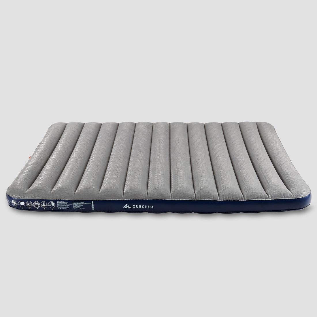 Inflatable Camping Mattress Air Comfort 140 cm 2 People, Navy Blue, , large image number 8