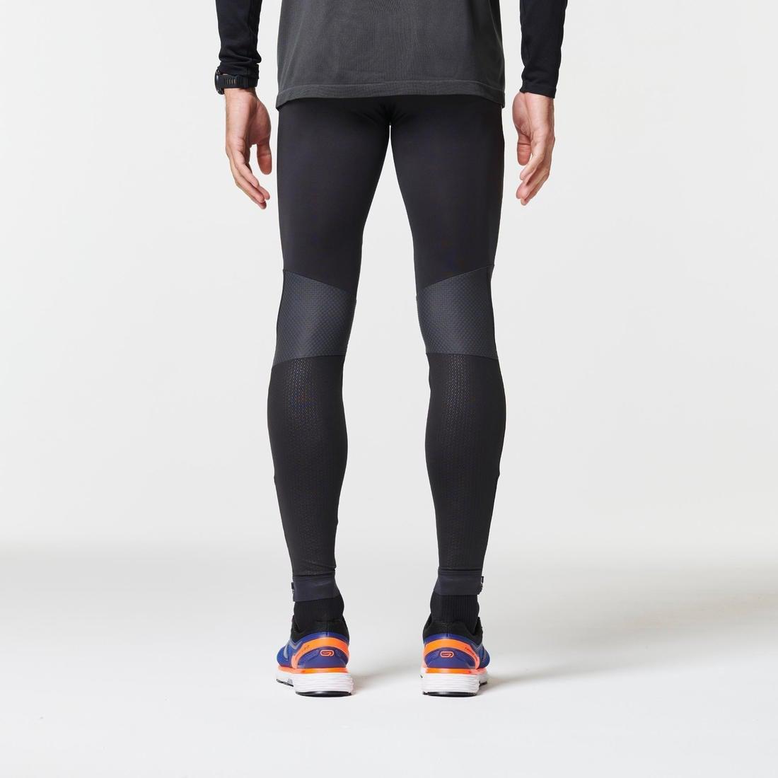 W30 L33  KIPRUN MEN'S RUNNING TIGHTS, Black, , large image number 9