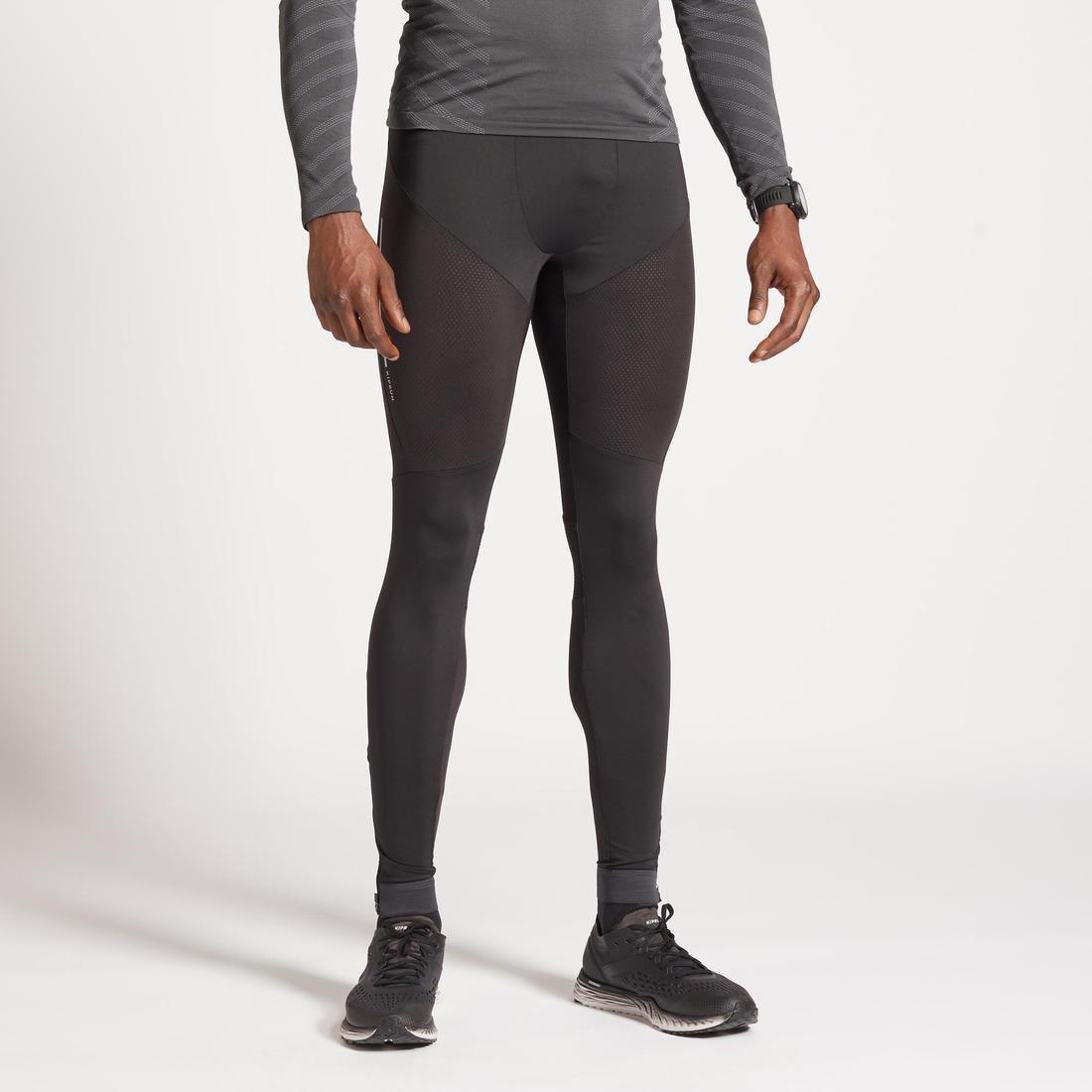 W30 L33  KIPRUN MEN'S RUNNING TIGHTS, Black, , large image number 10
