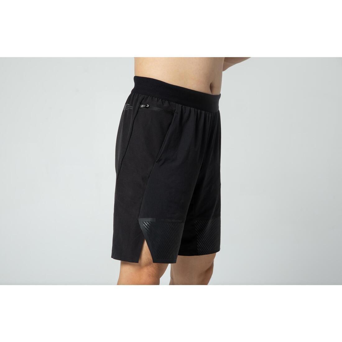 Mens Cross-Training Shorts, Green, , large image number 9