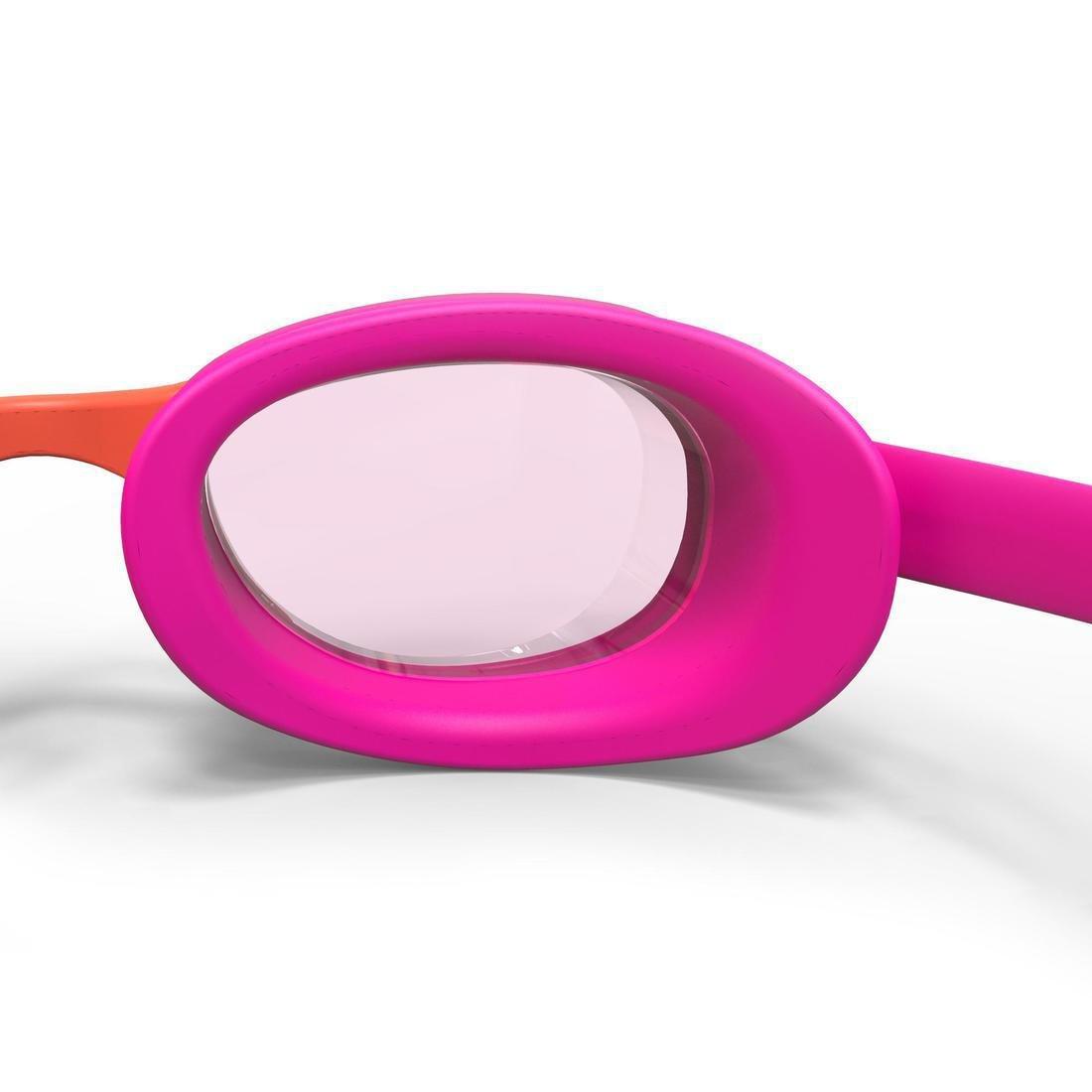 Small  Swimming Goggles Xbase S Clear Lenses, Pink, , large image number 10