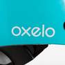 OXELO - خوذة التزلج على الألواح و السكوتر بلاي 5 إن لاين، أسود، مقاس M