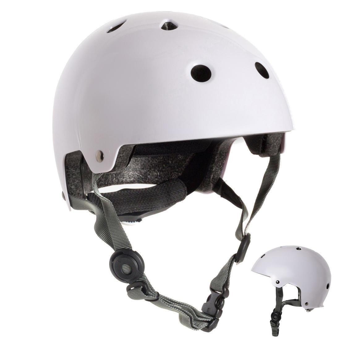 Medium  Play 5 Inline Skating Skateboarding and Scootering Helmet - White Title, , large image number 0