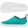 SUBEA - حذاء مائي للأطفال - أكواشوز 100، أزرق داكن، مقاس 24-25 أوروبي