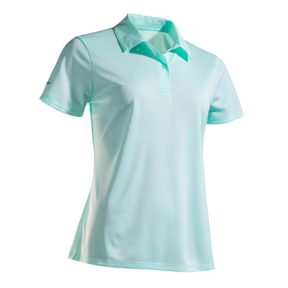 تي شيرت بولو للتنس دراي 100 للسيدات، نعناعي، L/XL, , large image number 1