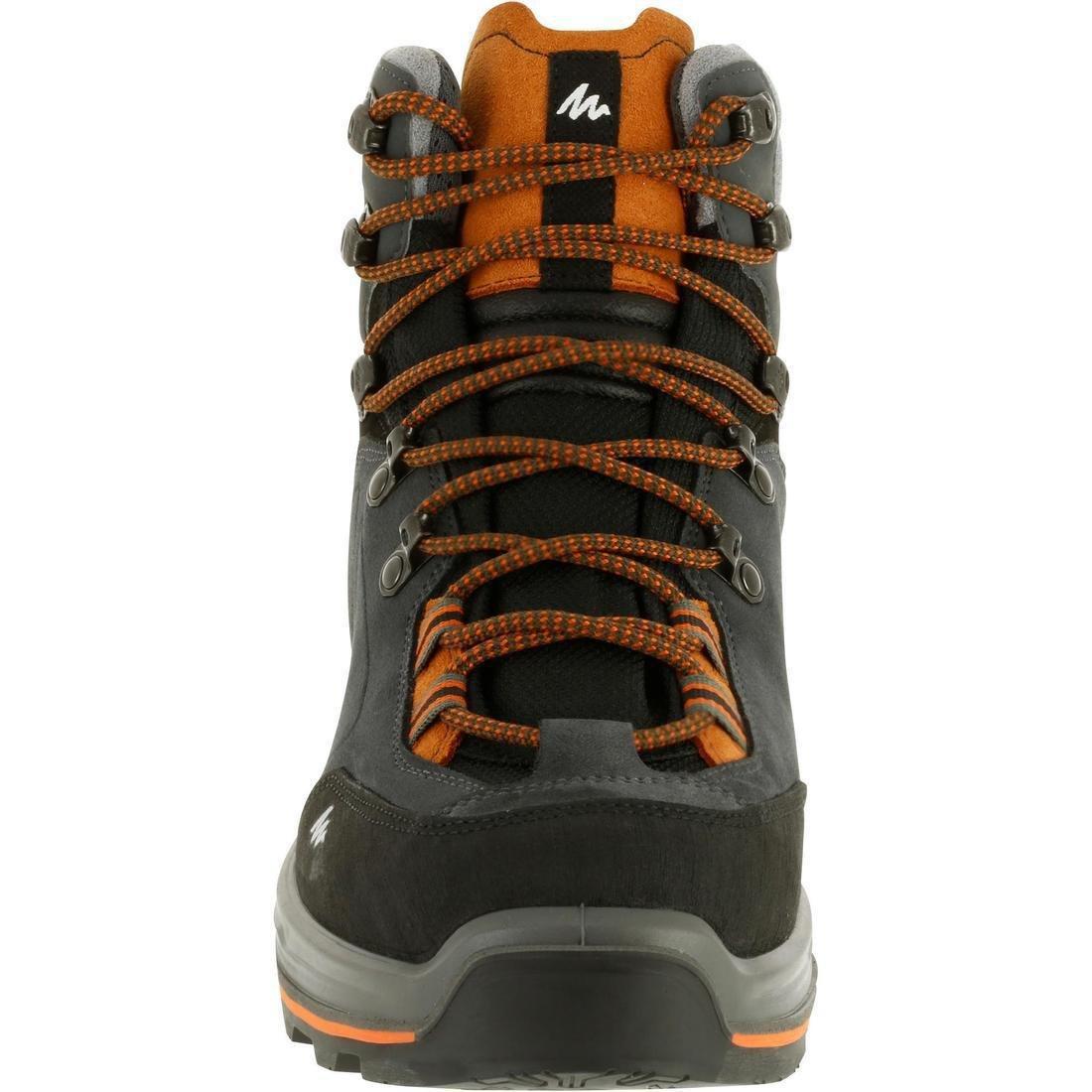 EU 42  Men's Crosscontact High-Top Waterproof Leather Boot Ontrail 100, Carbon Grey, , large image number 2
