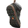 FORCLAZ - EU 43  Men's Crosscontact High-Top Waterproof Leather Boot Ontrail 100, Carbon Grey