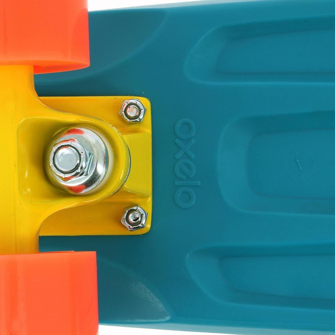 Unique Size  Cruiser Skateboard Yamba 100 - Blue/Coral, Blue Azure, , large image number 11