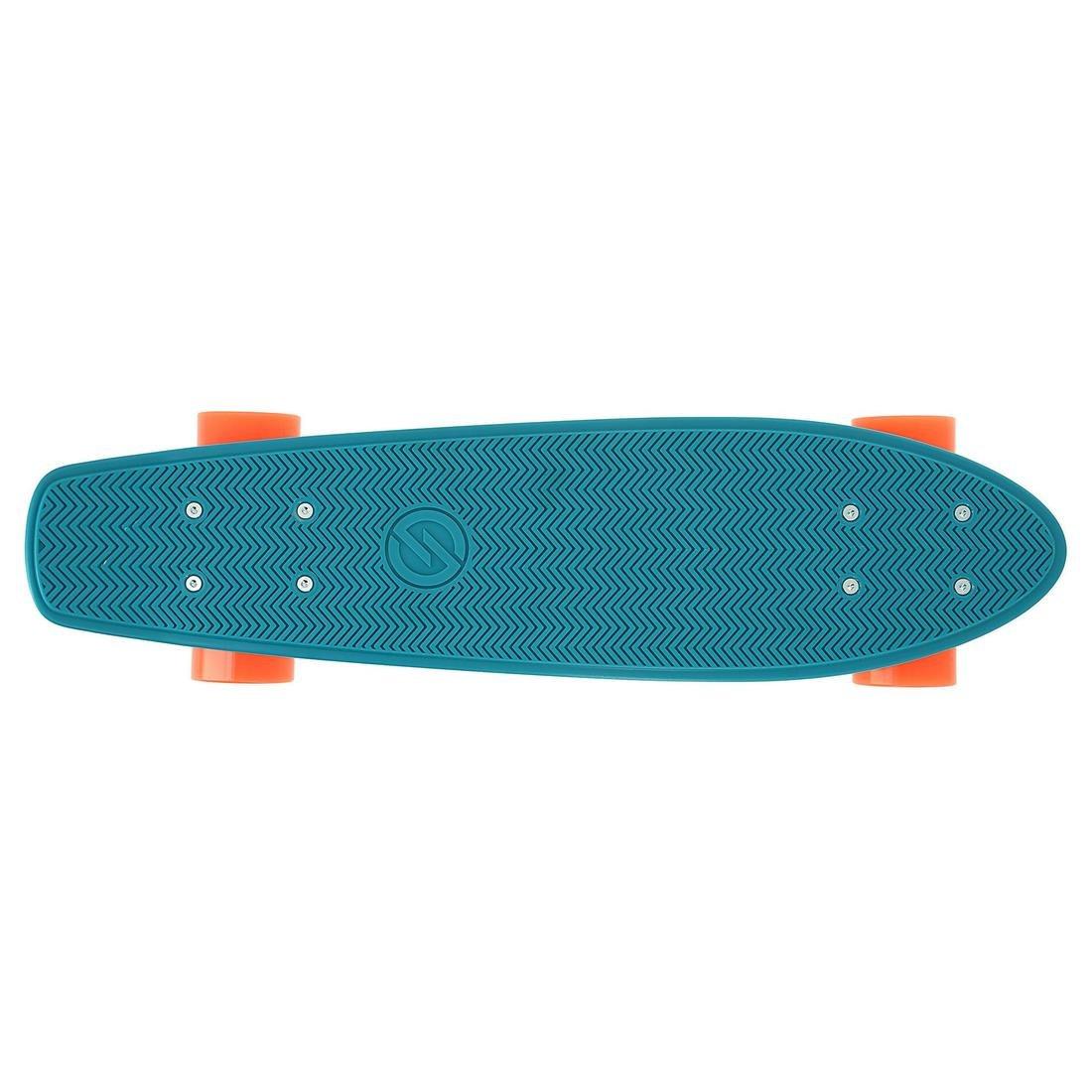Unique Size  Cruiser Skateboard Yamba 100 - Blue/Coral, Blue Azure, , large image number 14