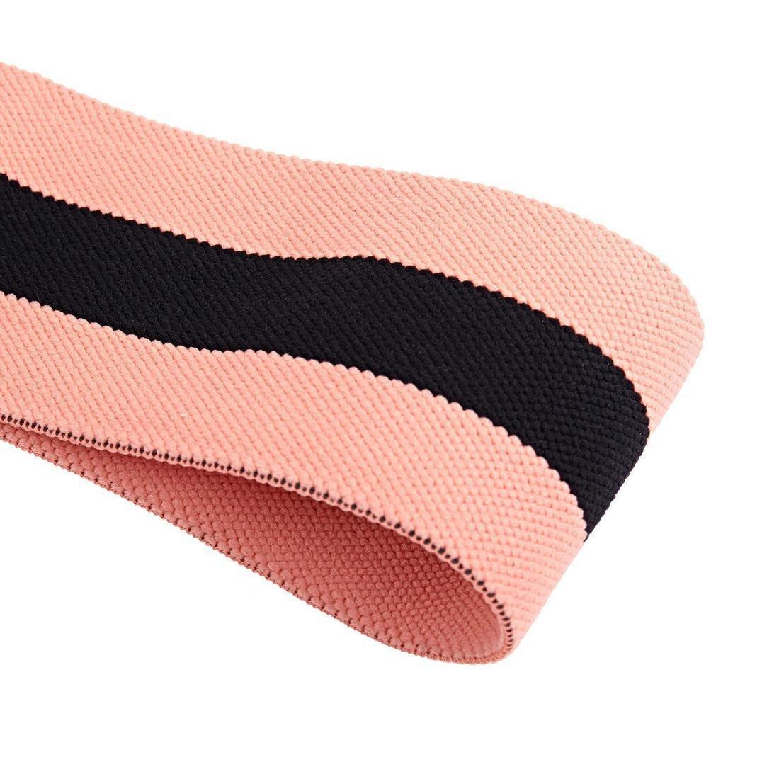 Strength Training Resistance Band Glute Band - Hard, Carbon Grey, , large image number 3