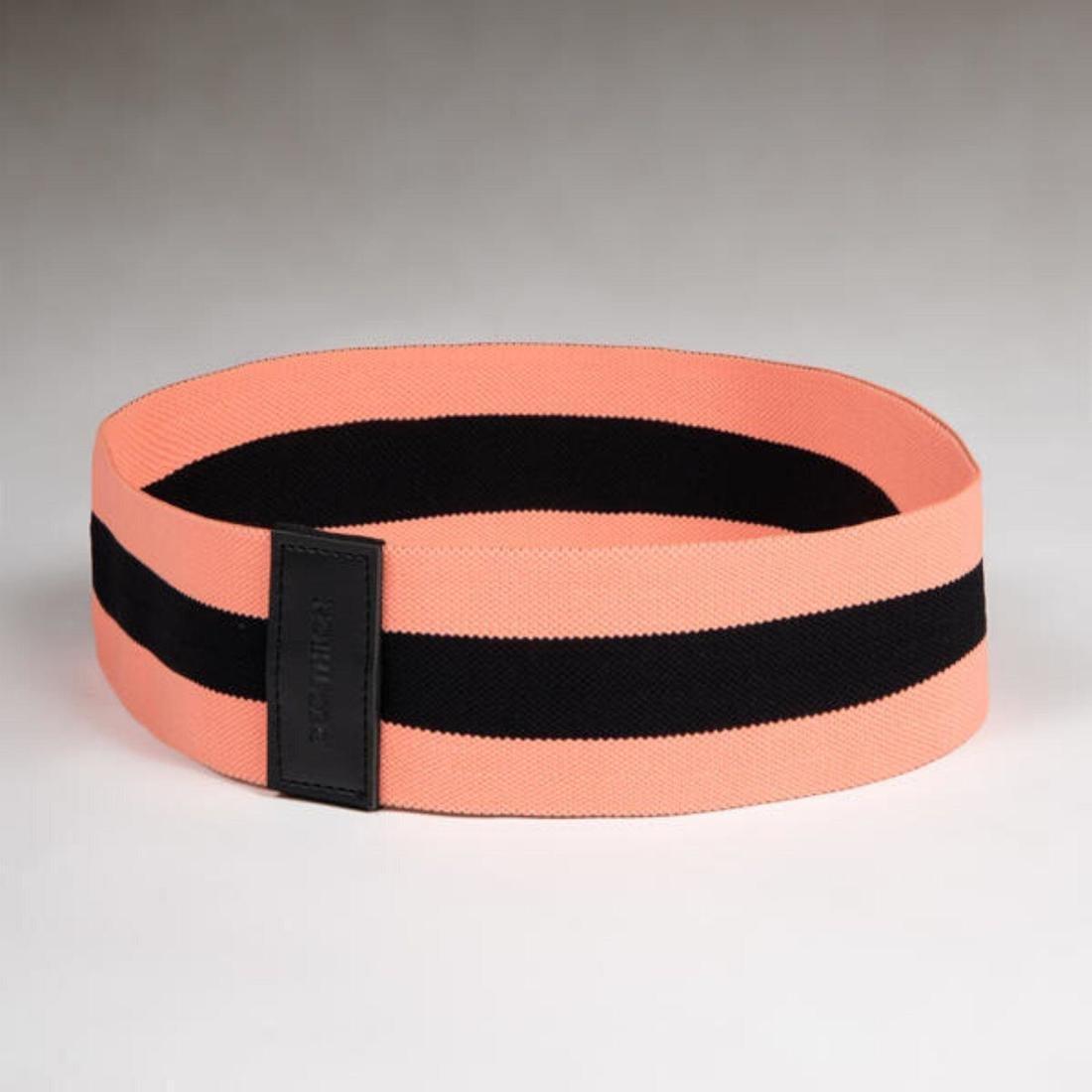 Strength Training Resistance Band Glute Band - Hard, Carbon Grey, , large image number 5