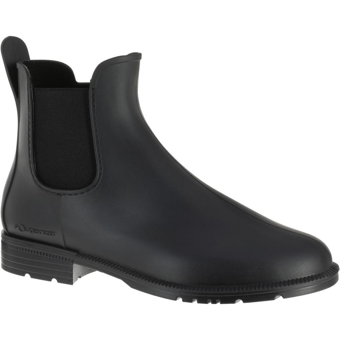 Adult Schooling Horse Riding Jodhpur Boots - Black, No Color, large image number 0